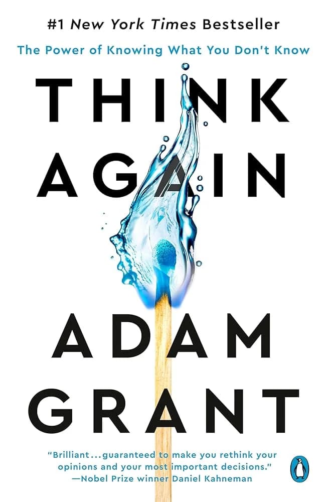 Cover of Think Again: The Power of Knowing What You Don't Know